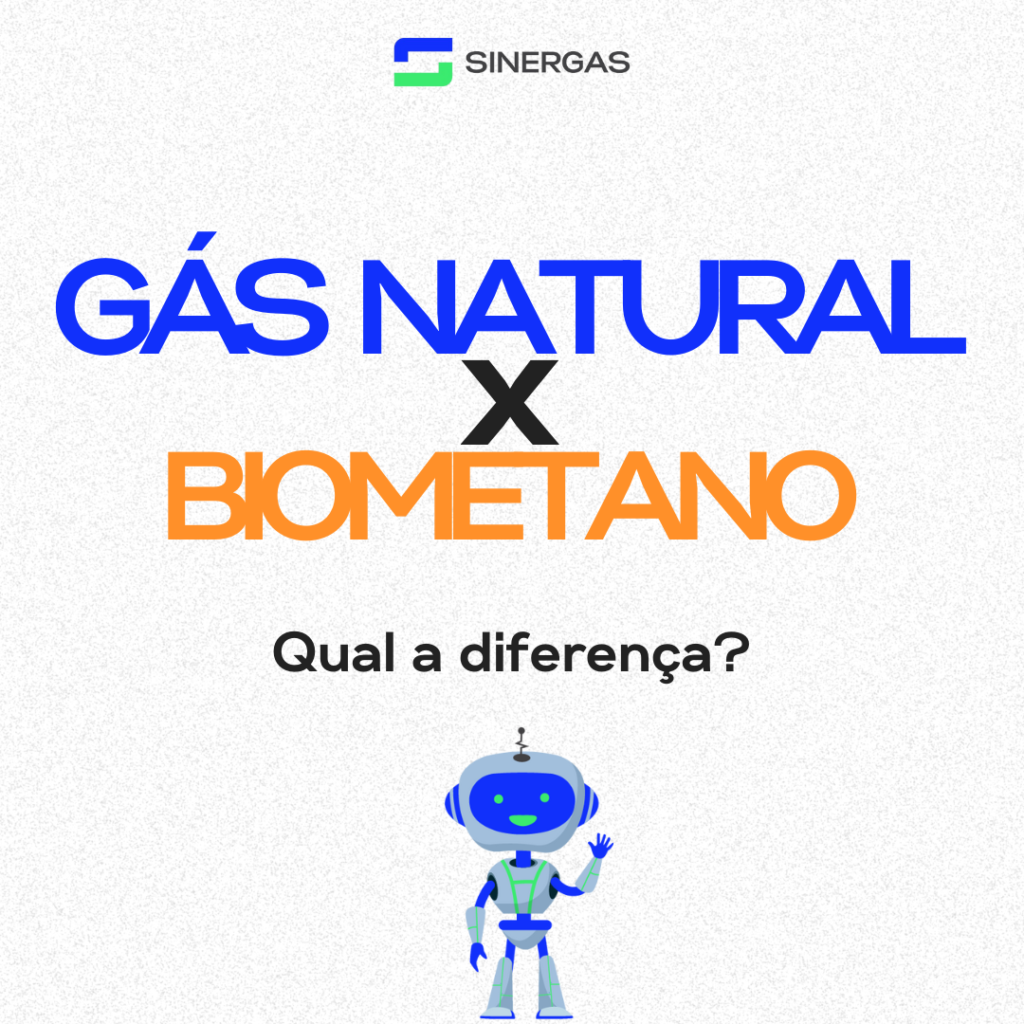 diferenças entre gás natural e biometano